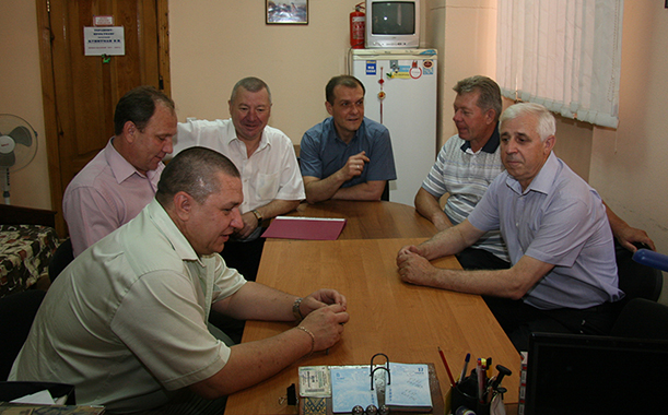 С визитом на шахту «Октябрьская»