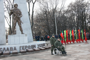 Відкрито перший в Україні монумент воїнам АТО